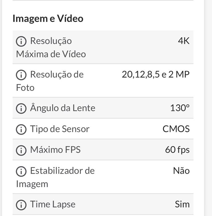 Action Cam 4K Ultra HD - Denver