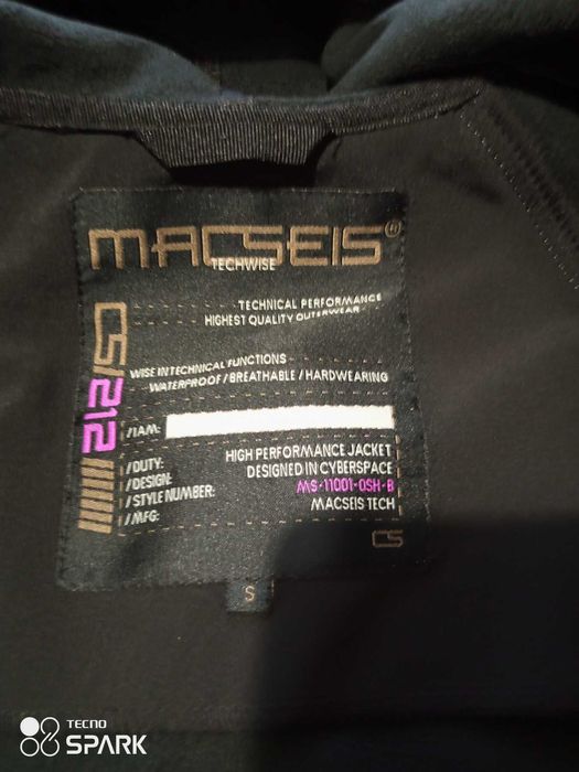 Куртка ветровка оригинал MACSEIS S
