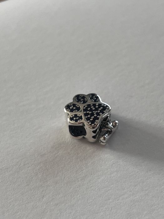 Charms Psia łapka srebro 925