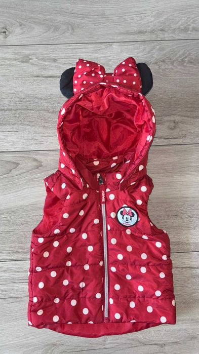 H&M Kamizelka bezrękawnik Myszka Minnie 80-86cm