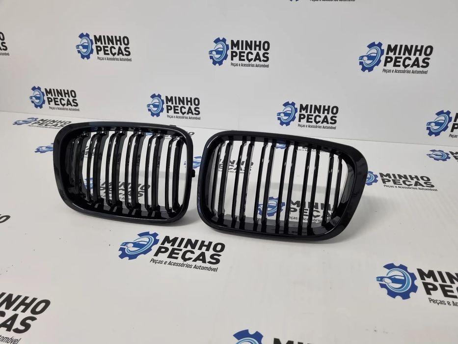 Grelhas Frontais BMW (E46) Dupla Lâmina