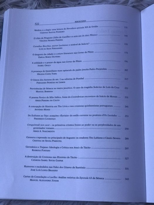 Livro- “ De Augusto a Adriano”- Atas de Colóquio