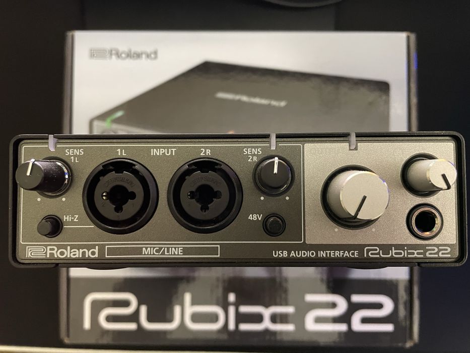 Interface de audio Roland Rubix22