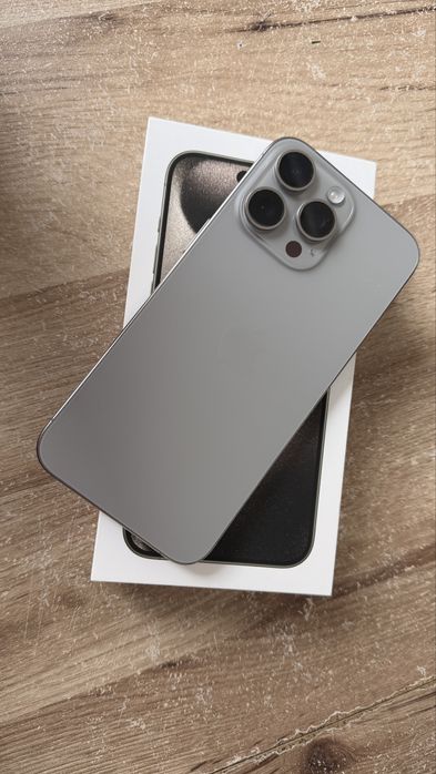 Iphone 15 pro max natural titanium 256 Gb