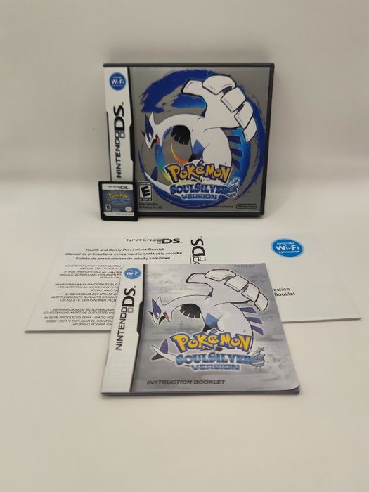 Pokémon SoulSilver CIB (Versão USA) - Nintendo DS | Estado de Coleção