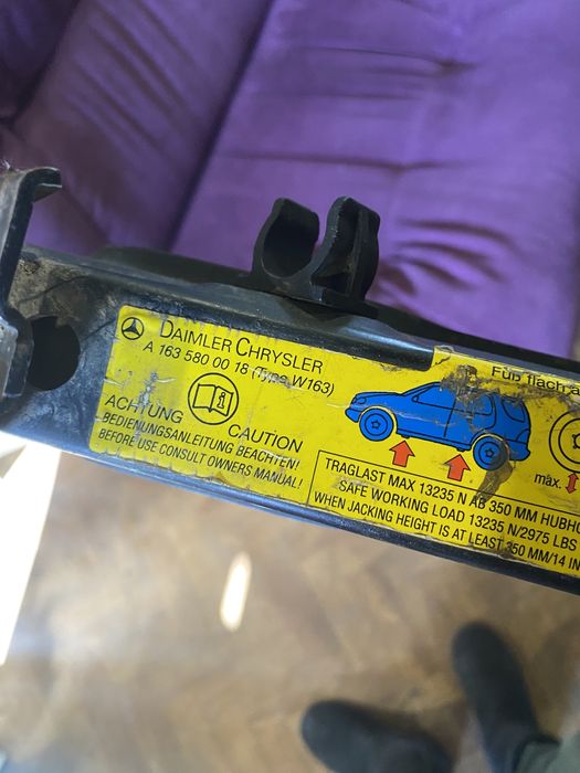 Домкрат mecedes оригинал