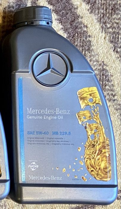 Моторне мастило Mercedes-Benz SAE 5W-40 MB 229.5