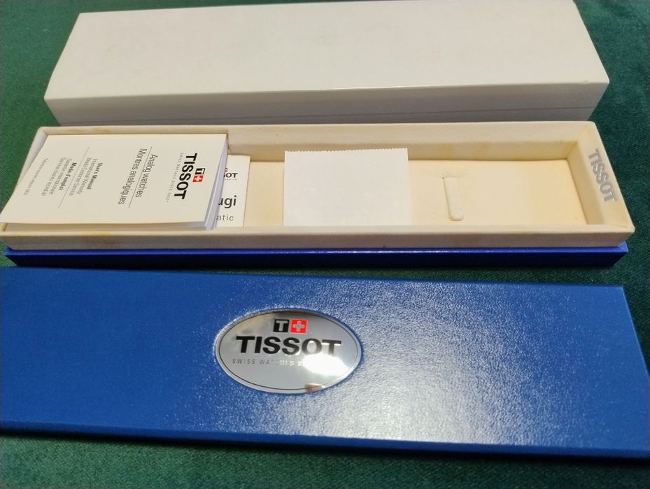 Etui pudełko zegarek Tissot
