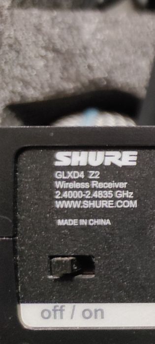 Mikrofon bezprzewodowy Shure SM58 GLXD4