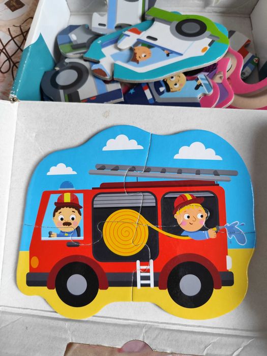 Puzzle dla najmłodszych. Trefl. Komplet w całości.