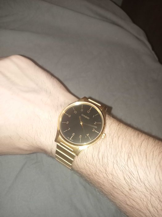 Relógio Casio Dourado e preto