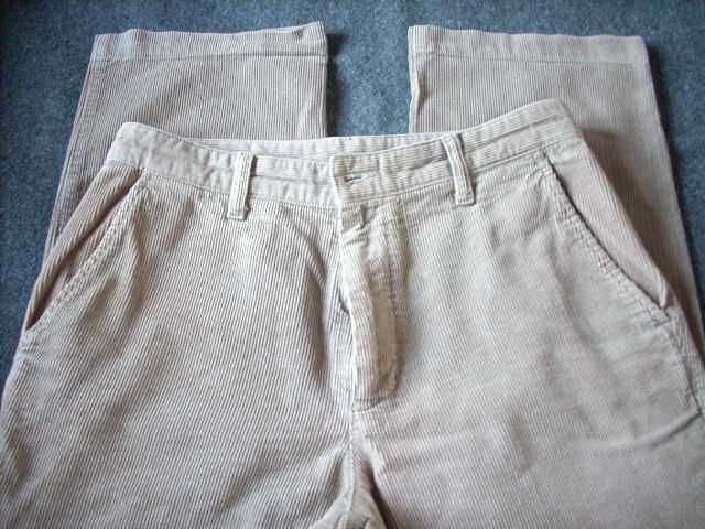 Calças bombazine DOCKERS KHAKIS, cor bege tam. W30 L30 (40) + Camisa