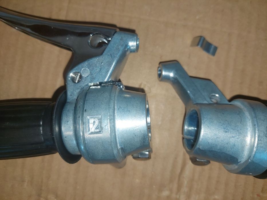 Nowe manetki gazu biegów romet komar pl