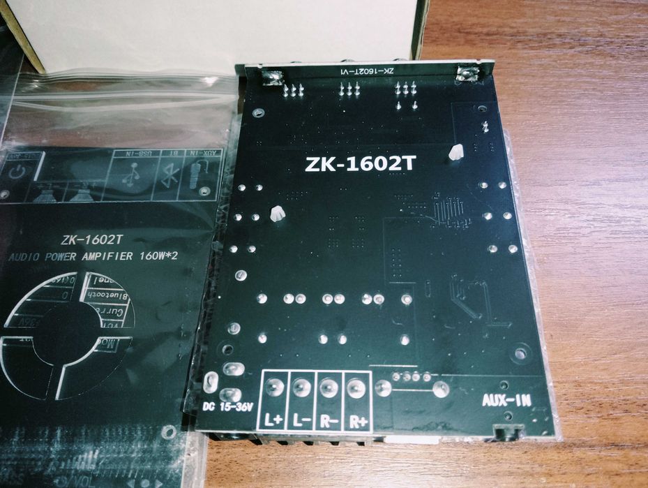 2х160W TDA7498E ZK-1602T   Bluetooth, USB, AUX