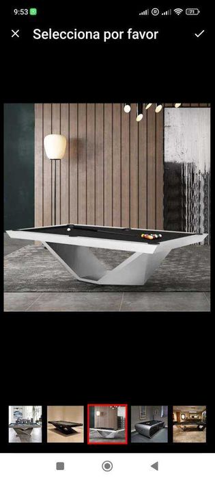 Mesa de Snooker/Bilhar Genesis