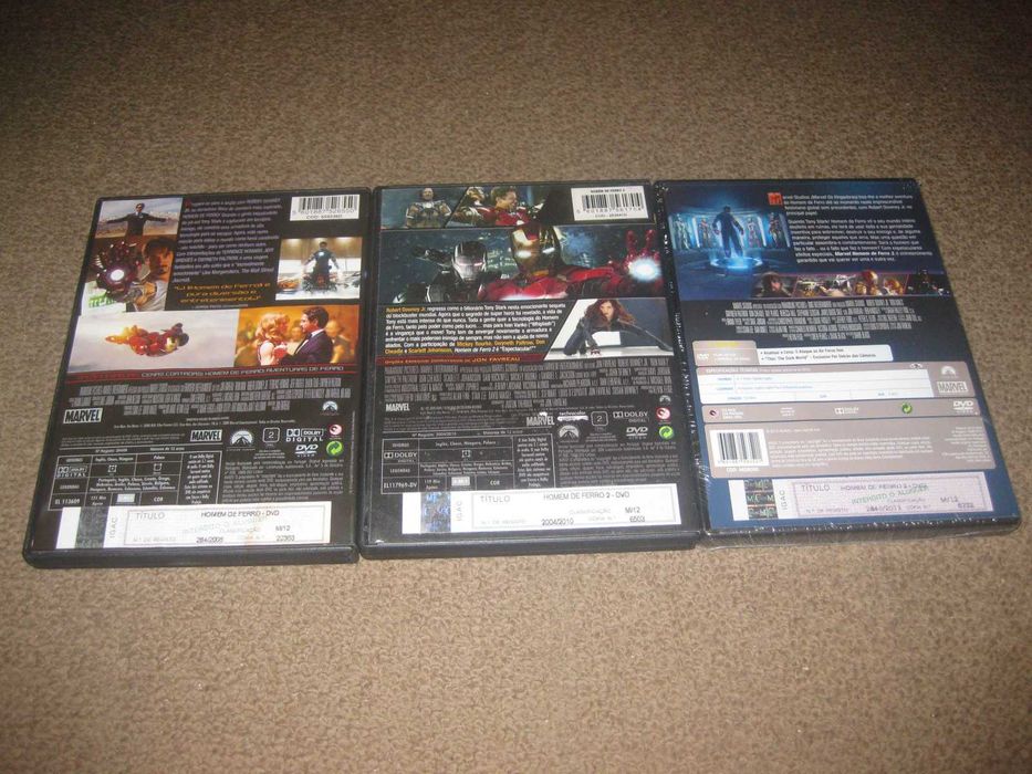 Complete DVD Collection "Iron Man" Starring Robert Downey Jr.64739145032067121