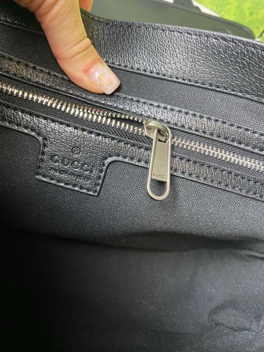 Сумка Gucci GG Ophidia Leather Shoulder Bag чоловіча сіра нова мужская серая новая