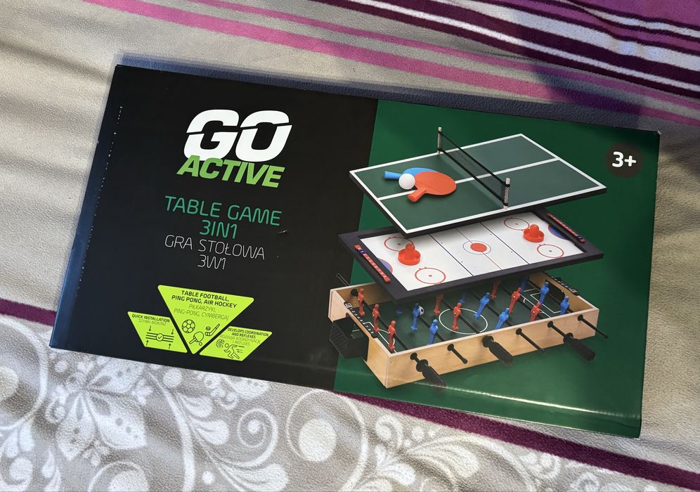 Go Active - gra stołowa 3 w 1