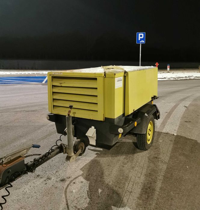 Kompresor Śrubowy Atlas Copco XAS  4,2 m3  Rejestracja