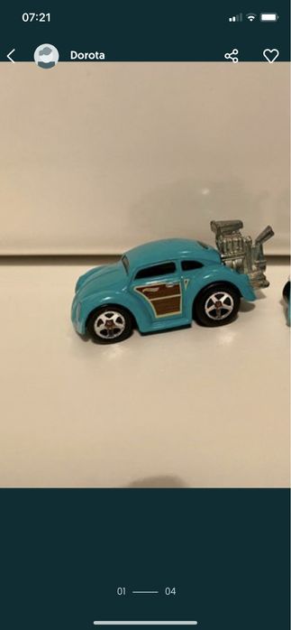 Resoraki auto autko volkswagen beetle gotta go kibelek Hot wheels