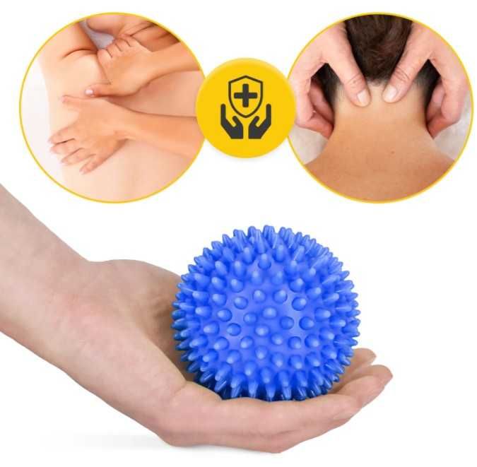 Zestaw piłek z kolcami do masażu SPIKE+ 4 szt. 4FIZJO Sensoryczne piłe