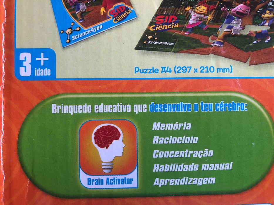 Puzzle Sid Ciência 24 peças