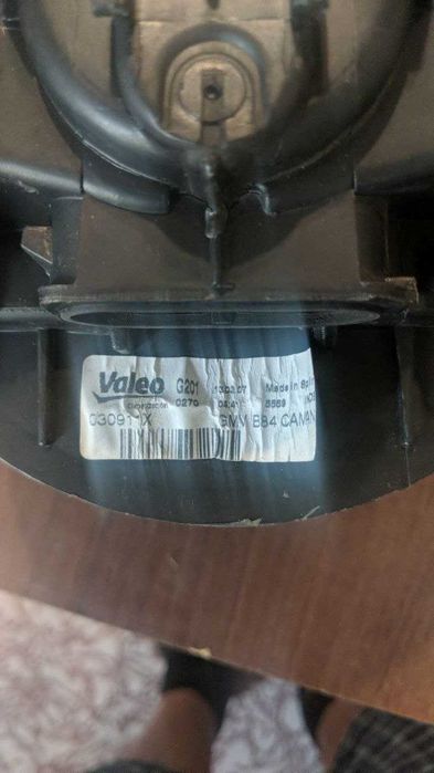 Вентилятор салону для Renault Megan 2 (Valeo G201)