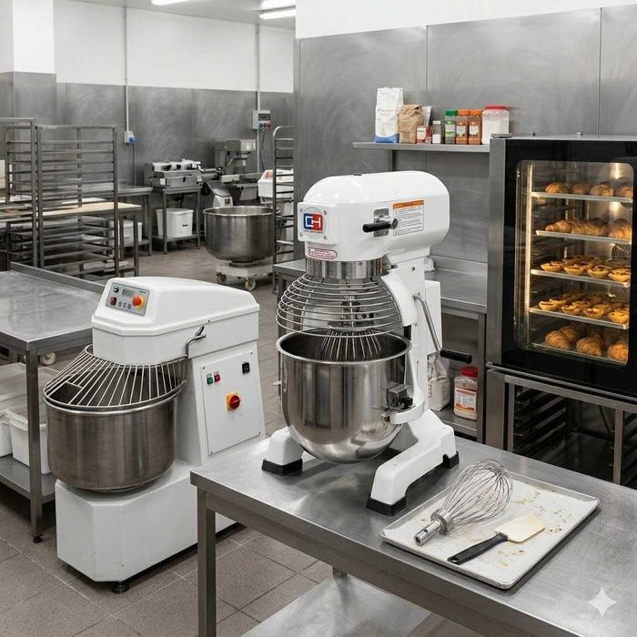 Batedeira industrial 20L com 3 acessorios