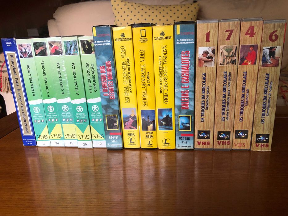 54 Cassets video VHS