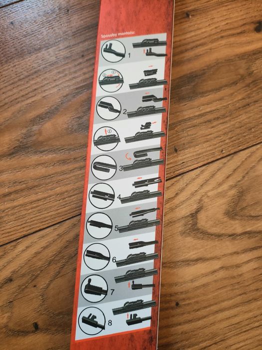 Wycieraczki samochodowe Nowe 525mm