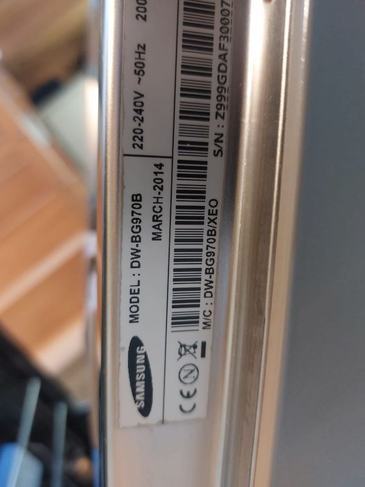 Zmywarka Samsung DW-BG970B do zabudowy