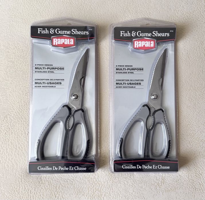 ‼️RAPALA ОРИГІНАЛ найкращі ножиці для обробки риби птиці нержавійка ніж