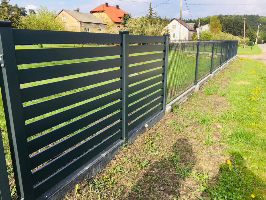 Ogrodzenia panelowe, gabionowe ,horyzontalne, bramy, montaż