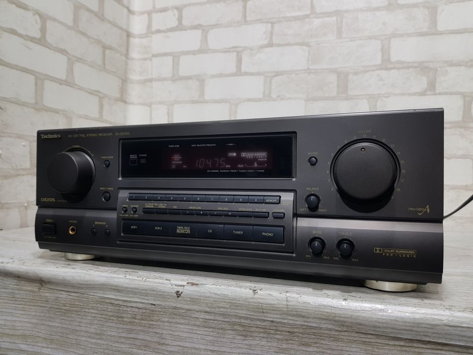 Стерео ресивер TECHNICS SA-GX 550, *2x100 Вт, б/у з Німеччини