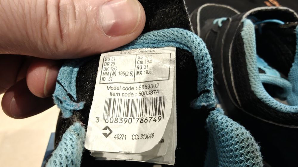 Adidasy trekkingowe quechua 31  Mh100