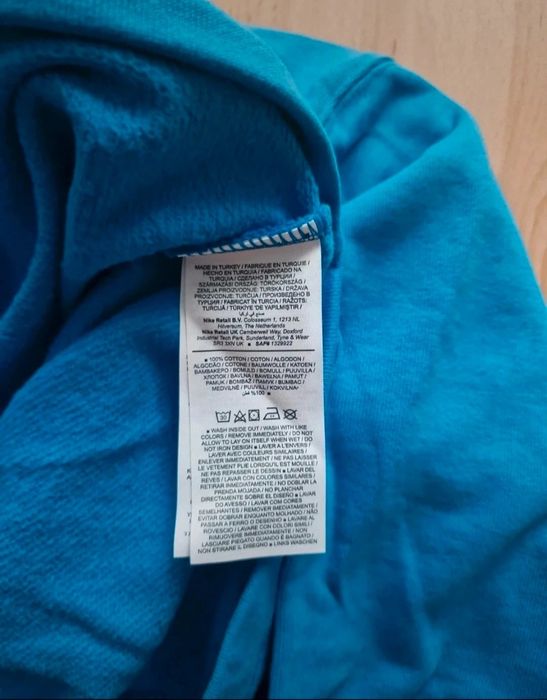 Bluza nike XL niebieska
