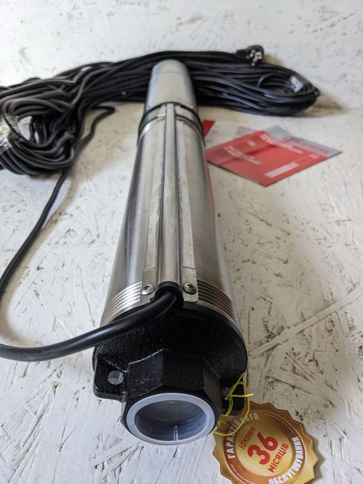 Насос для скважини KOER + 50m кабель 1200 Вт потужність