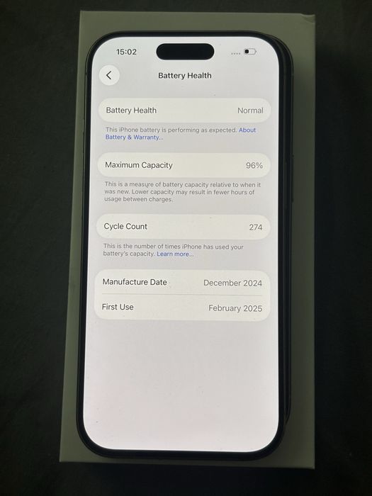 Iphone 16 pro Natural 256