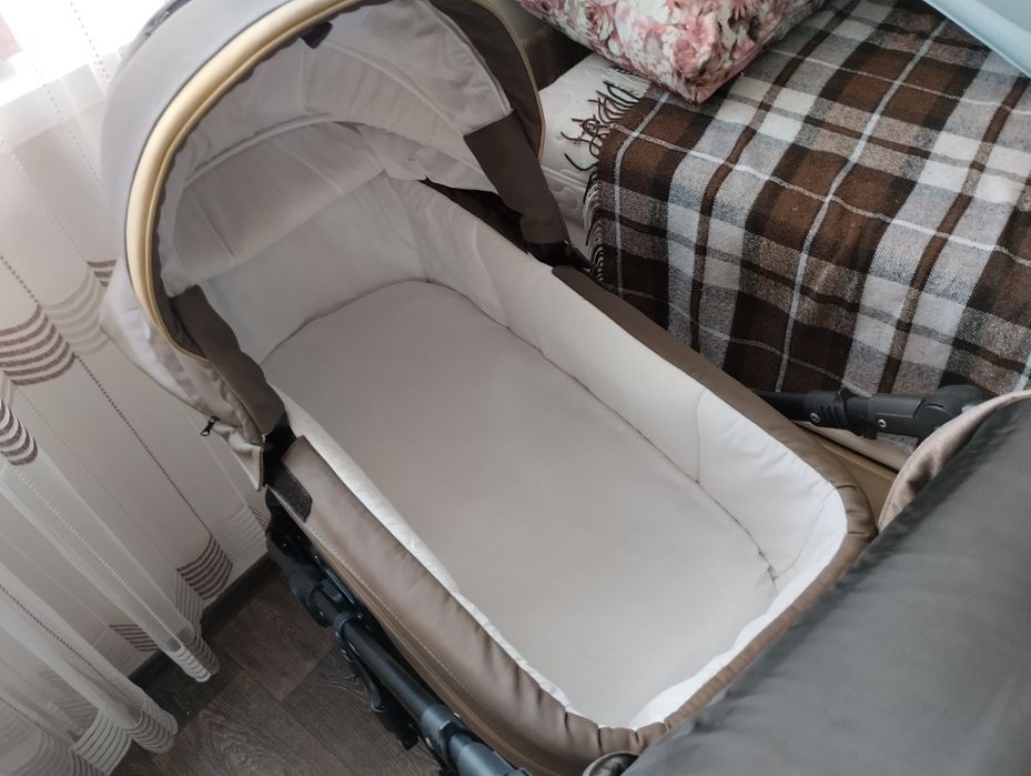 Візочок 2в1 Adamex Rimini/ Стільчик для годування Chicco Polly та інше