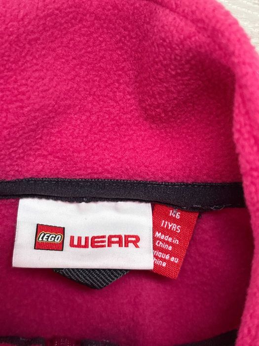 różowa polarowa bluza polar LEGO Wear 146 11 lat jak nowa