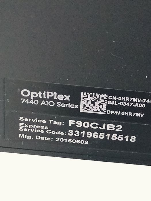 Моноблок Dell OptiPlex 7440 AIO, 23" Touch сенсорний екран, I5-6500