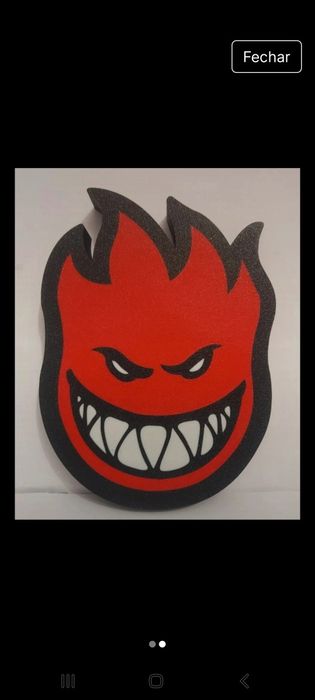 Spitfire lightbox com fita led e ligação usb