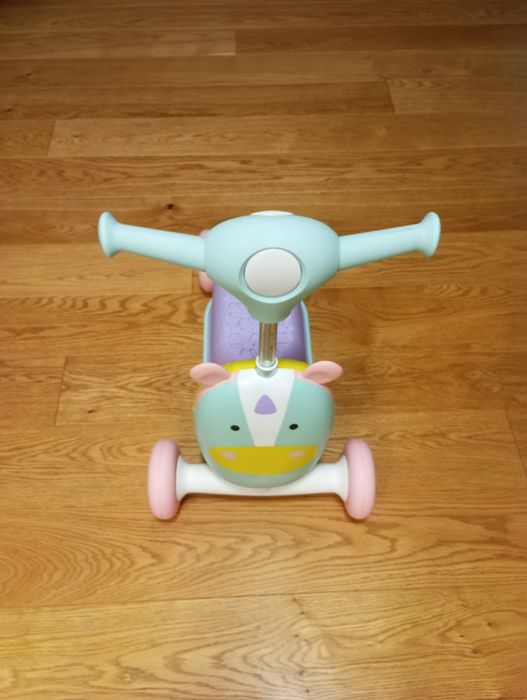 Hulajnoga jeździk pchacz 3w1 skip hop zoo unicorn jednorożec 12+