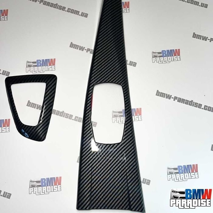 Набор для центральной консоли КАРБОН на ручку АКПП F30 F34 F33 F36