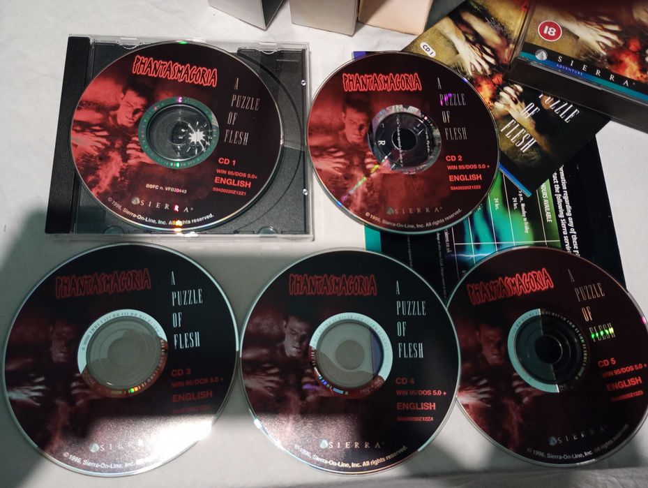 Phantasmagoria a Puzzle of Flesh PC Big Box Eng