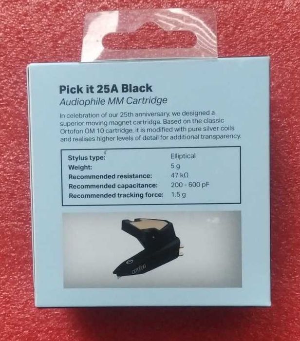 Pro-Ject Pick-IT 25A Black \ Ortofon Om 10 новый