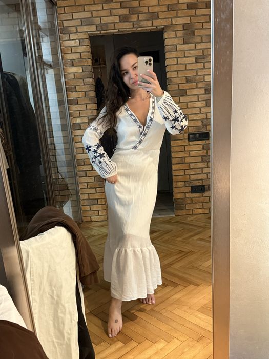 Сукня вишиванка натуральна