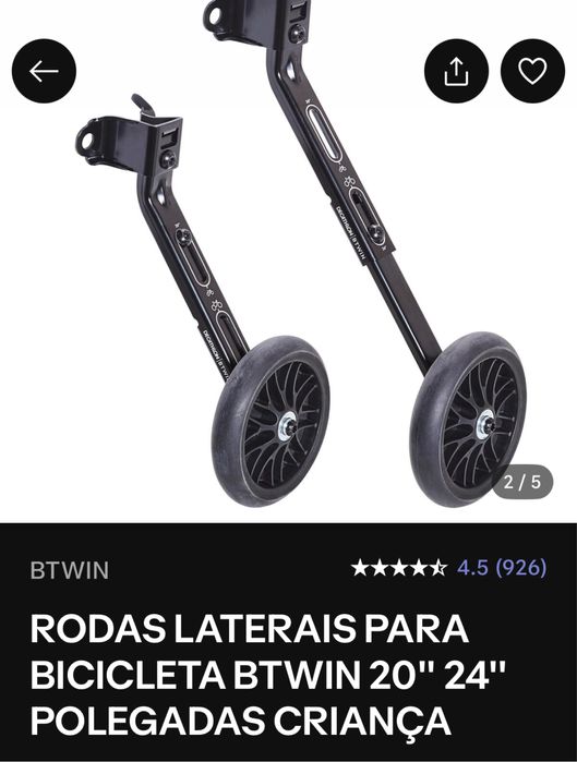 Venda de bicicleta Decathlon Btwin Rockrider ST500 roda 24 + proteções