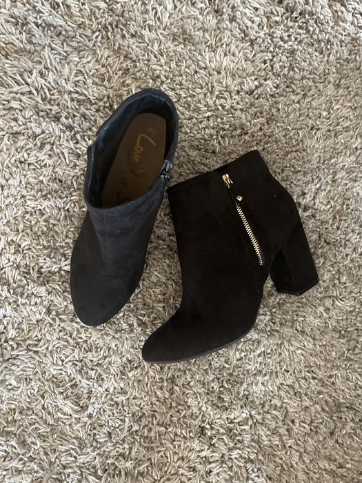 Jak nowe czarne botki 41