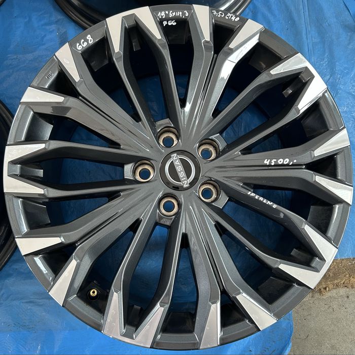 668 Felgi Aluminiowe Oryginał Nissan X-Trial R 19 qashqai 5x114,3 Idealne